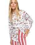 MAFALDA BUTTON UP SHIRT