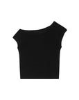 CASHMERE OFF SHOULDER TOP