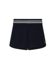 Cashmere Varsity Shorts by White + Warren, side view