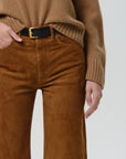 Miro Relaxed Suede Pant by Citizens of Humanity, detail view