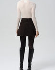 Trapeze Skirt by Citizens of Humanity in carob, styled view