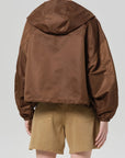 CROPPED WINDBREAKER