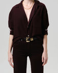 Kayla Corduroy Shirt by Citizens of Humanity, styled view