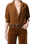 Kayla Corduroy Shirt by Citizens of Humanity, front view
