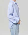 KAYLA SHRUNKEN LINEN SHIRT