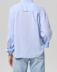 KAYLA SHRUNKEN LINEN SHIRT