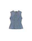 Corbin Denim Shell Shirt by AGOLDE, front view