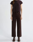 Ren Jean by AGOLDE in sloe berry, back view
