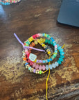 Gem Bracelet 3 Stack by R. Brooklyn, front view