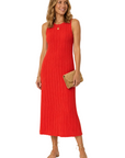 LINEN BLEND DRESS
