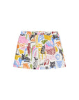 RELAXED SHORTS WITH PRINT