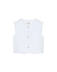 Denim Vest by Closed, front view