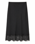 LACE TRIM SKIRT