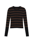 COTTON RIBBED LONGSLEEVE TOP