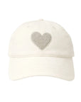 Imperfect Chenille Heart Hat by Kerri Rosenthal, front view