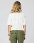 SHORT PUFF SLEEVE SWEATER