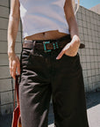 Kira Denim by Amo, side view