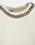 KLAIM T-SHIRT WITH CHAIN
