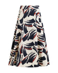 Jaelyn Deep Pleat Midi Skirt by Essentiel Antwerp, front view