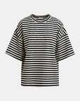 JOSTE STRIPED EMBELLISHED T-SHIRT