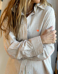 JACK LINEN STRIPE SHIRT