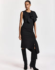 KNOW KNITTED TOP WITH FRILL
