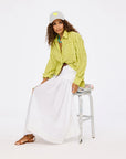 TIA FADED STRIPE SHIRT