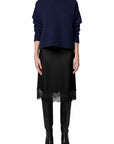 LACE TRIM SKIRT