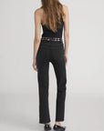 FRAME LE SLEEK STRAIGHT STUDDED JEAN