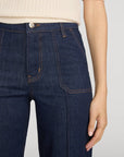 LE SLIM PALAZZO PINTUCK POCKET