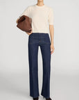 LE SLIM PALAZZO PINTUCK POCKET