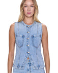 Gia Vest by Pistola, front view