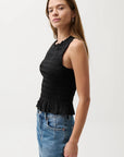 PHOEBE SMOCKED TOP