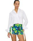 AYRE CROPPED POPLIN TOP