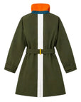 COLOR WASHED TRENCH