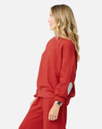 Ex-Boyfriend Patchwork Sweatshirt by Kerri Rosenthal, back view