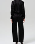 BRYNN TROUSER IN SATIN