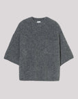 CREW SHORT SLEEVE SWEATER