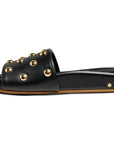 GALLITO STUD LEATHER SLIDE SANDAL