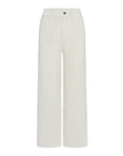 Anchor Pant by FRAME in flax stripe, front view