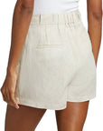 LINEN PLEATED SHORT
