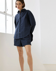 THE EVERYTHING SHORT IN NAVY