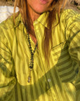 TIA FADED STRIPE SHIRT