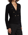 Kimmis Knit Blazer by Milly, back view
