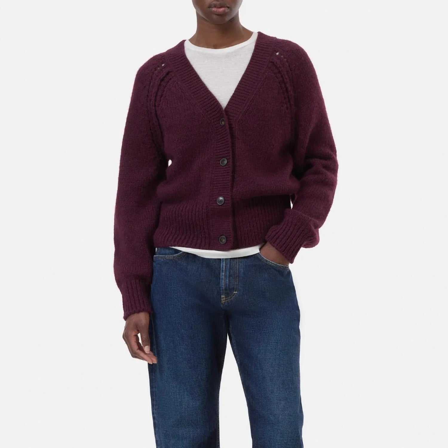 WAISTED CARDIGAN