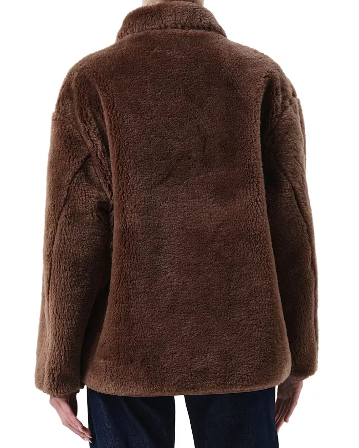Astrid Sherpa Jacket by Citizens of Humanity, back view