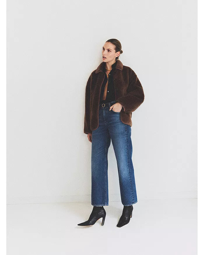 Astrid Sherpa Jacket by Citizens of Humanity, side view