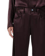 BRYNN TROUSER IN SATIN