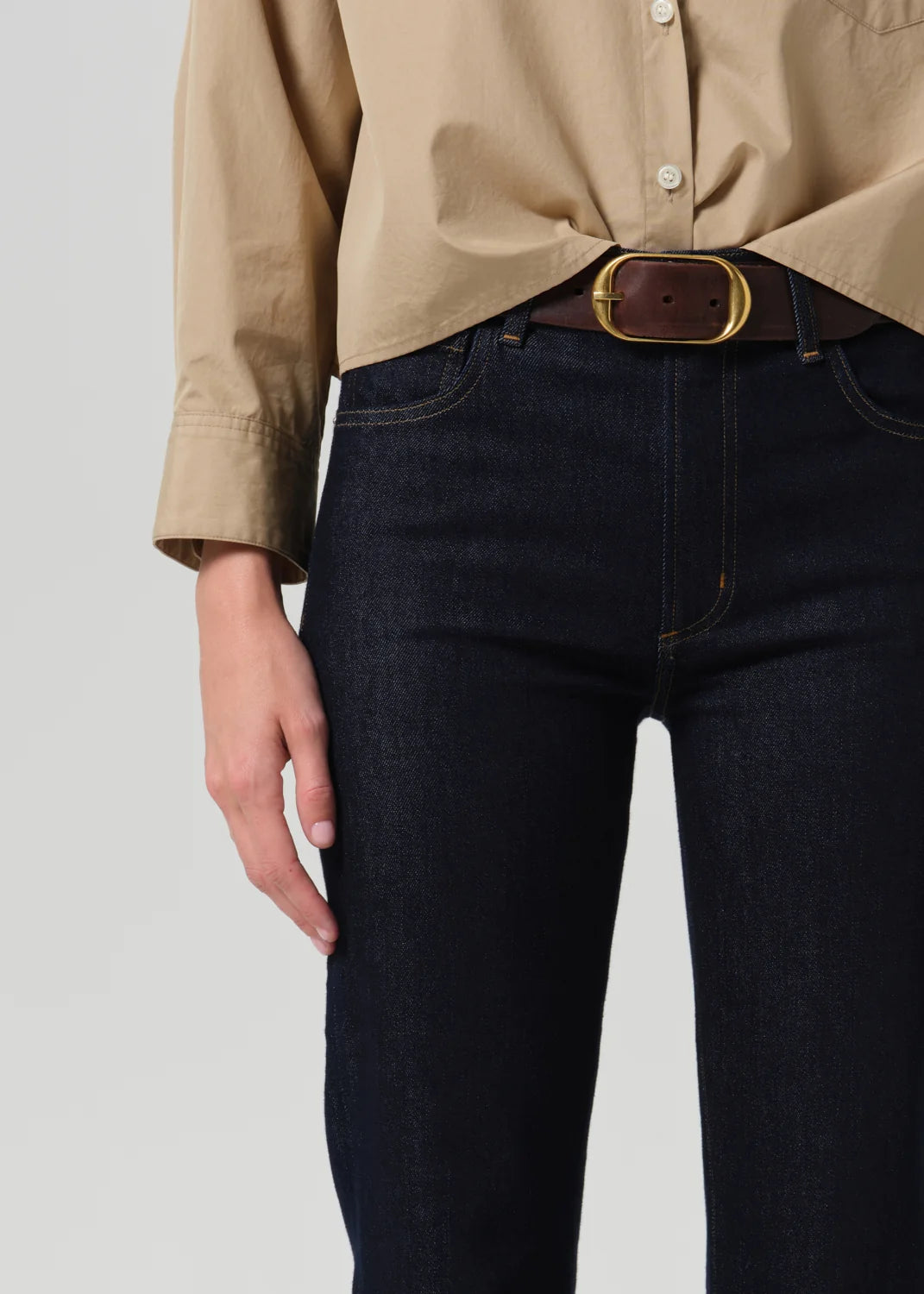 Lilah High Rise Bootcut Jean by Citizens of Humanity, styled view