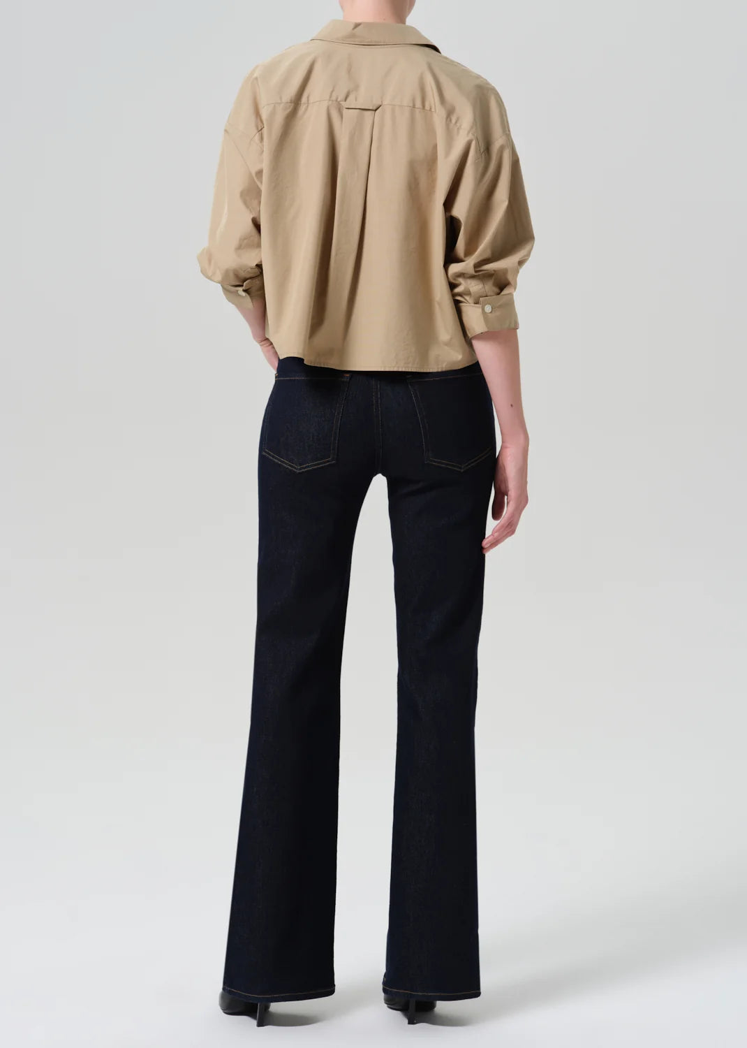 Lilah High Rise Bootcut Jean by Citizens of Humanity, detail view